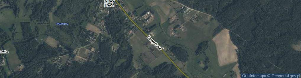 Zdjęcie satelitarne Nowy Dwór ul.